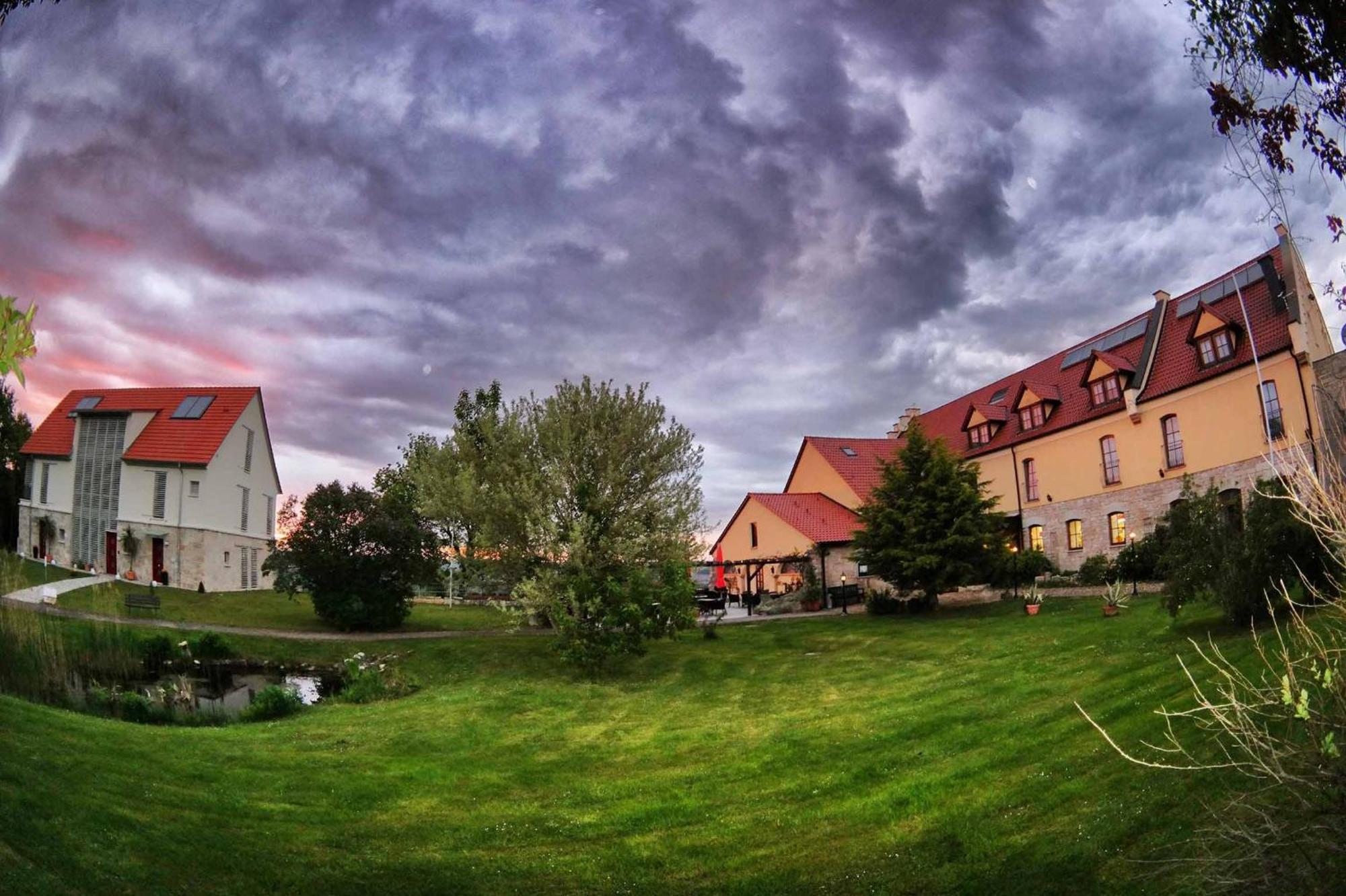Hotel Und Restaurant Rittergut Kreipitzsch 萨勒河畔瑙姆堡 外观 照片
